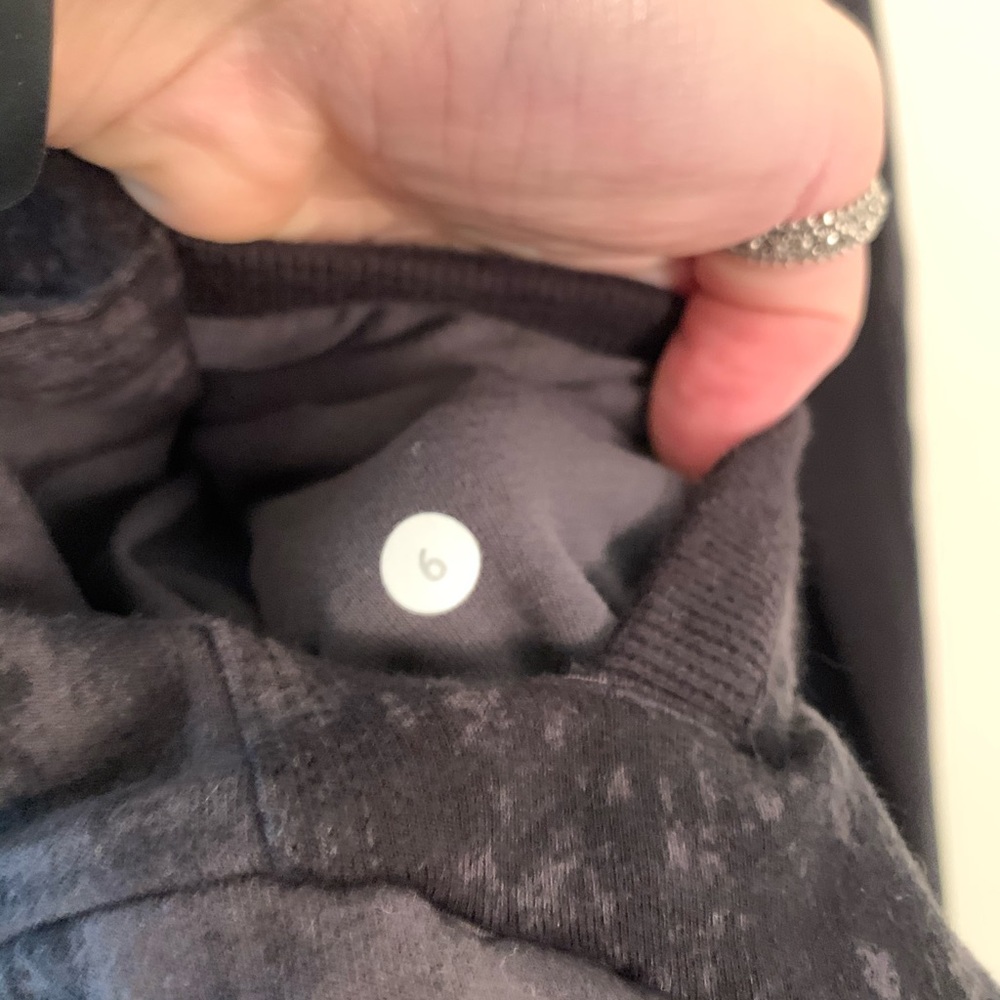 Lululemon To Class Jacket Deep Coal Black Tie Dye - Picture 6 of 8